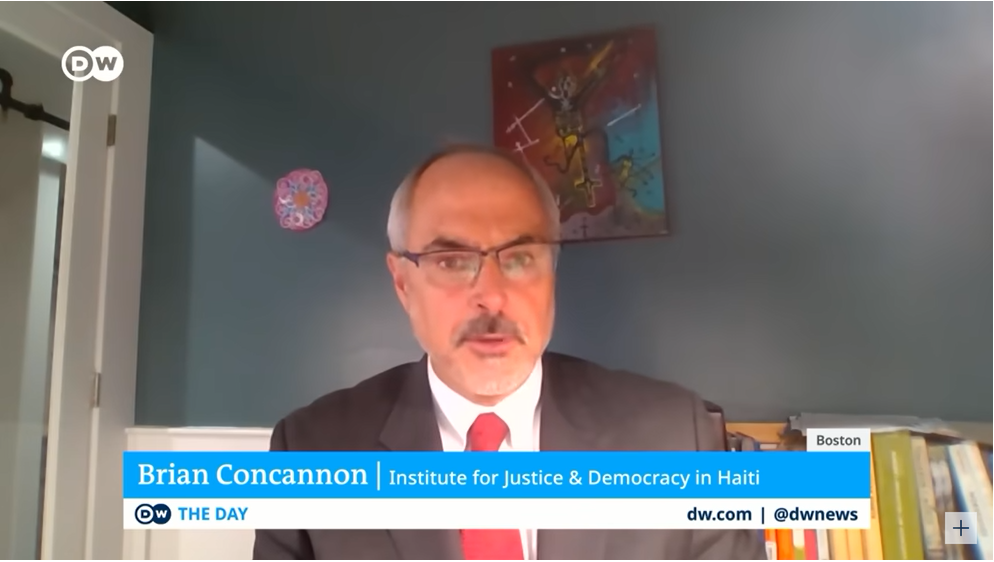 Read more about the article IJDH’s Brian Concannon on DW News: Haitians Say “the International Community Needs to Stop Propping Up the Repressive Government”